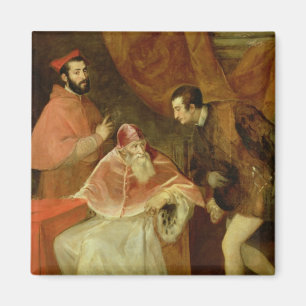 Imã Papa Paul III e seus sobrinho, 1545