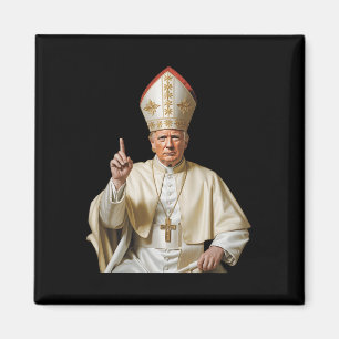 Imã Papa Trump Engraçado Trump Vaticano Cristão Retro