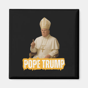 Imã Papa Trump Engraçado Trump Vaticano Cristão Retro