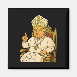 Imã Papa Trump Engraçado Trump Vaticano Cristão Retro