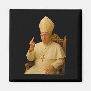 Imã Papa Trump Engraçado Trump Vaticano Cristão Retro