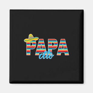 Imã Papacito Serape Mexicano Sombrero Cinco De Mayo
