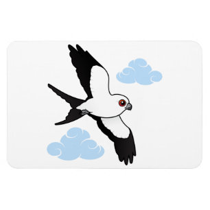 Ímã papagaio Andorinha-atado em vôo