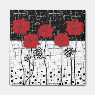 Imã Papagaios vermelhos