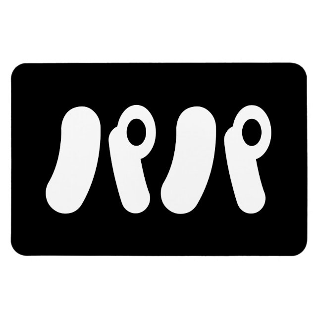 Ímã Papai パ パ japonês | Língua Nihongo (Horizontal)