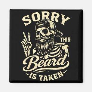 Imã Papai Barbudo Dia dos Pais Desculpe Esta Barba est
