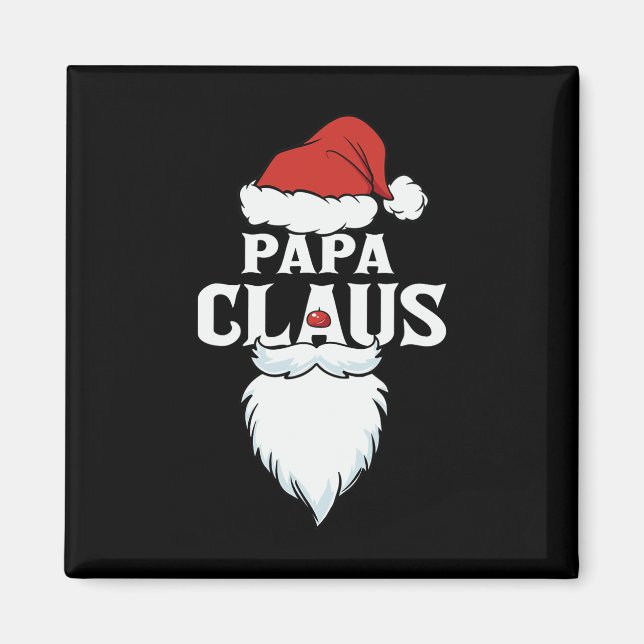 Imã Papai Claus Papai noel Natal (Frente)
