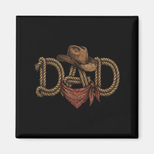 Imã Papai cowboy western rodeio dia dos pais aniversár