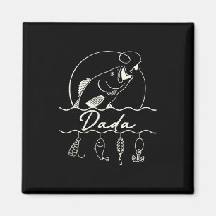 Imã Papai do grande um pescando o-peixe-mente 1º