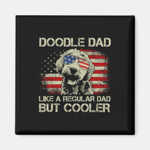Imã Papai Doodle Goldendoodle Papai Regular Mas Legal