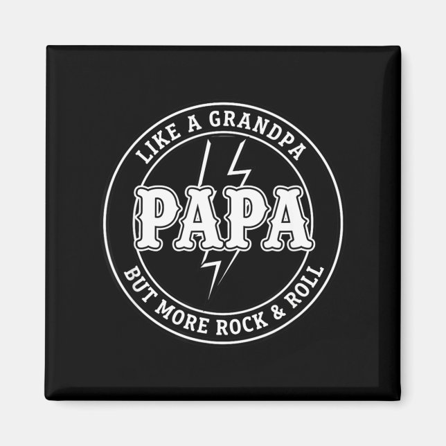 Imã Papai é como um avô, mas mais rock & roll, (Frente)