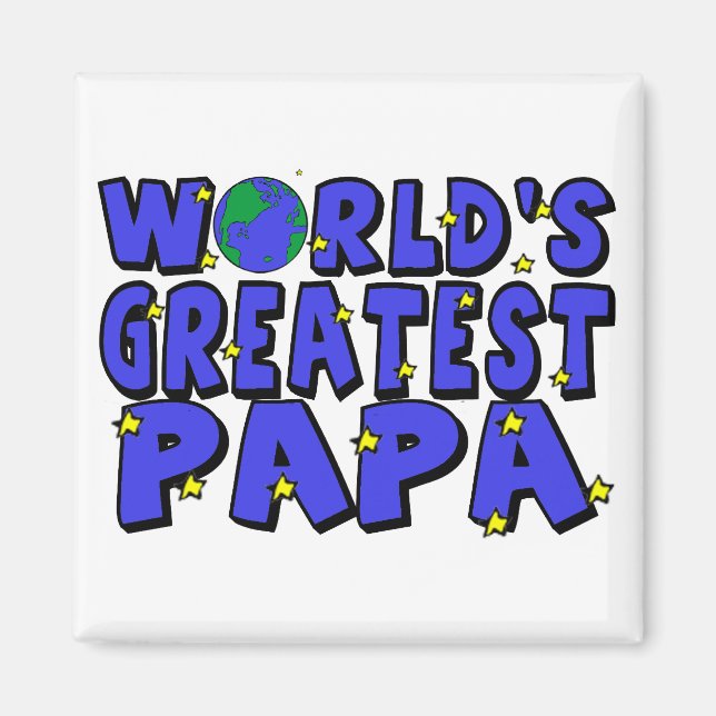 Imã Papai Mais Incrível do Mundo (Frente)
