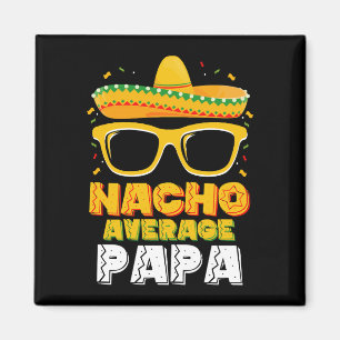 Imã Papai Nacho Médio Família Cinco De Mayo