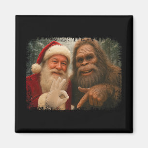 Imã Papai Noel 67 Engraçado Com Bigfoot Seis Sete 6 7