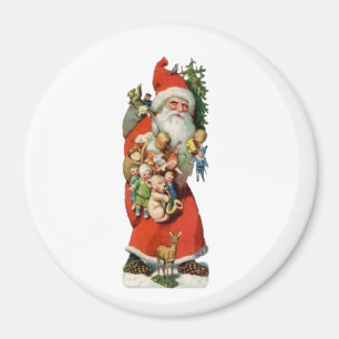 Imã Papai noel antiquado