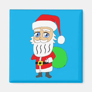 Imã Papai Noel Chibi    