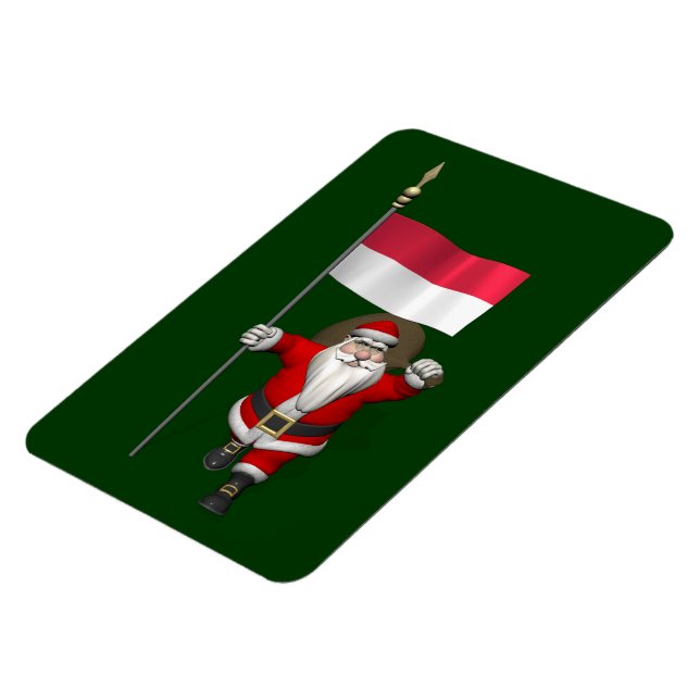 Ímã Papai Noel Com Alferes Da Indonésia (Left Side)