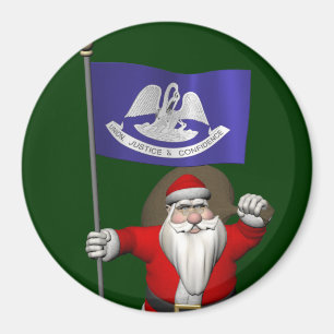 Imã Papai Noel Com Alferes Da Louisiana