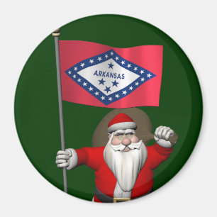 Imã Papai Noel Com Alferes De Arkansas