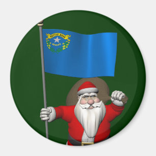 Imã Papai Noel Com Alferes De Nevada