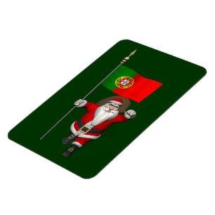 Ímã Papai Noel com Alferes de Portugal