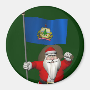 Imã Papai Noel Com Alferes De Vermont