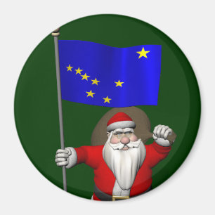 Imã Papai Noel Com Alferes Do Alasca