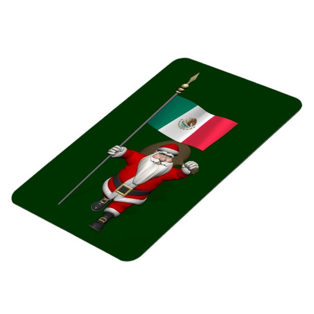 Ímã Papai Noel Com Alferes Do México (Left Side)