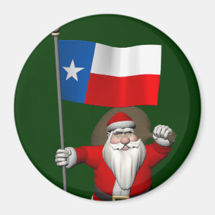 Imã Papai Noel Com Alferes Do Texas