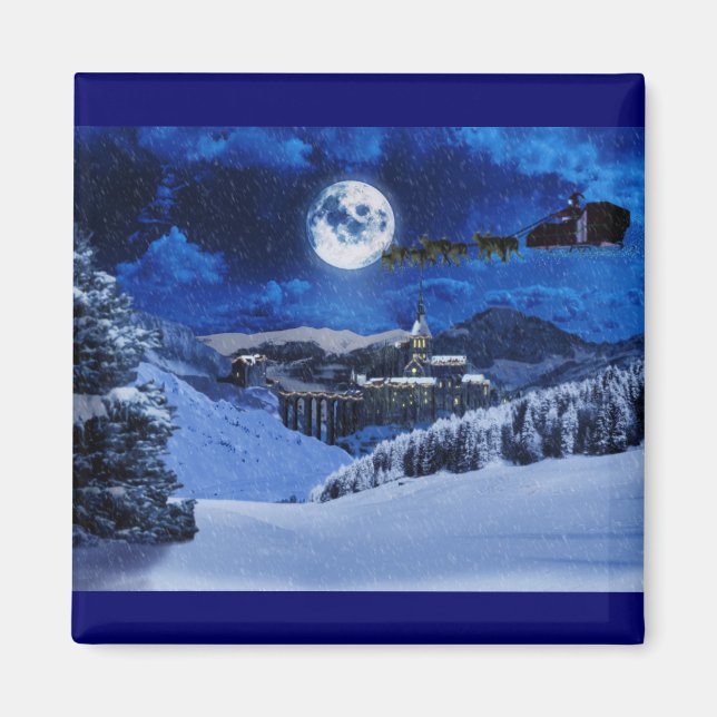Imã Papai Noel e o Polo Norte (Frente)