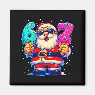 Imã Papai Noel Engraçado Diz Seis Sete 67 Meme Natal X