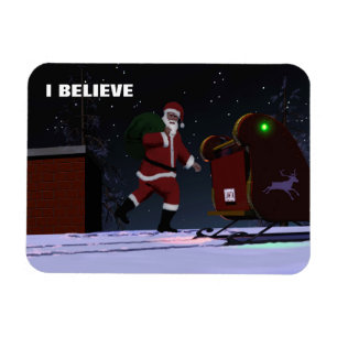 Ímã Papai Noel - Eu acredito