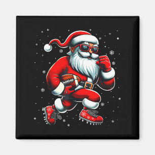 Imã Papai Noel Jogando Futebol Homens Meninos Futebol