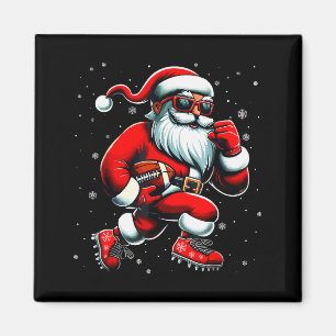 Imã Papai Noel Jogando Futebol Homens Meninos Futebol
