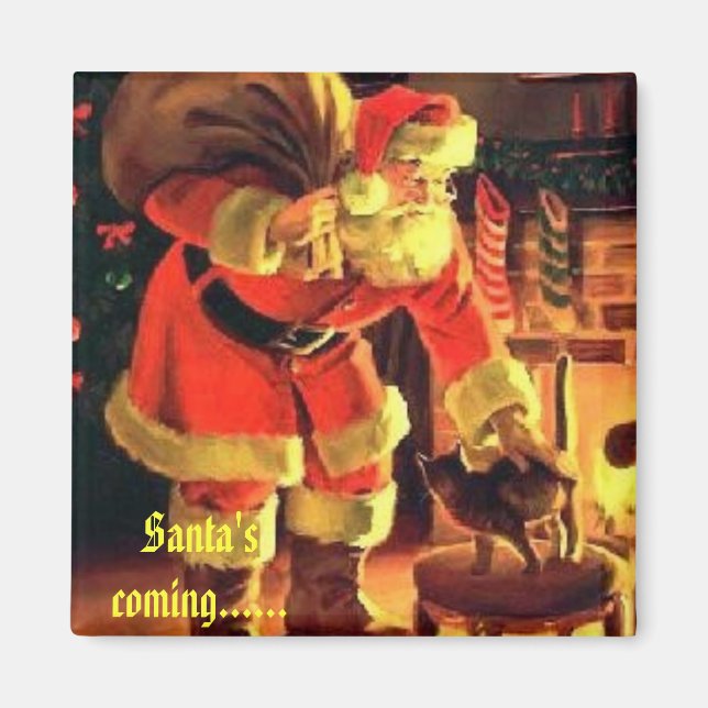 Imã Papai noel Magnet (Frente)