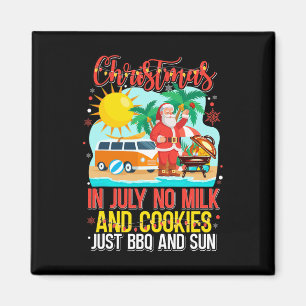 Imã Papai Noel na Praia - Natal em Julho