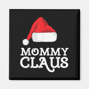 Imã Papai Noel Natal Chapéu da Mamãe Claus Família de 