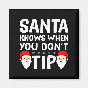 Imã Papai Noel Sabe Quando Você Não Dá Gorjeta ao Serv