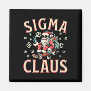 Imã Papai Noel Sigma Engraçado Natal Meme Adolescentes