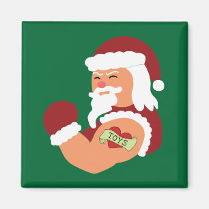 Imã Papai noel Tattooed