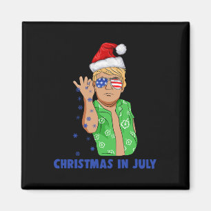 Imã Papai Noel Trump Engraçado Sal Natal Em Julho Gif