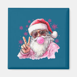 Imã Papai Noel Vintage Retro Natal Chiclete Nk Sungle