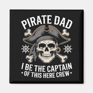 Imã Papai Pirata É o Capitão Desta Tripulação de Pais