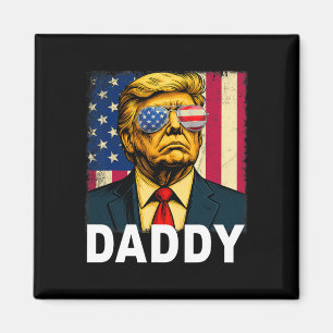Imã Papai Trump Divertido Papai Trump Pai Para Homens