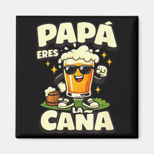 Imã Papai você é a onda divertido cerveja espanhola pa