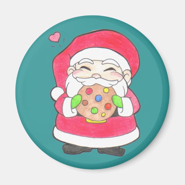 Imã Papais noeis Adora Cookies Magnet (Frente)