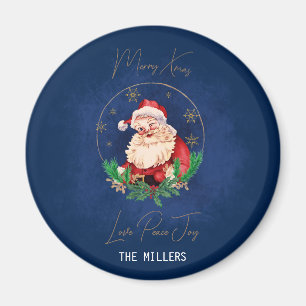 Imã Papais noeis alegres Red Green Blue Modern Feliz N