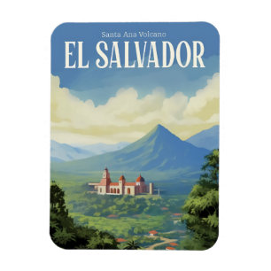 Ímã Papais noeis Ana Volcano El Salvador Viagem Souven