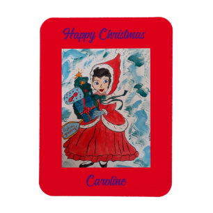 Ímã Papais noeis Auxiliares no Natal