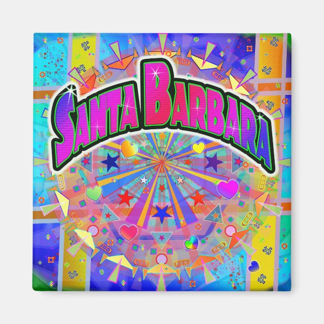 Imã Papais noeis Barbara Cosmic Unity Magnet (Frente)